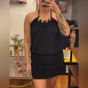 Y2K Cache Halter Dress